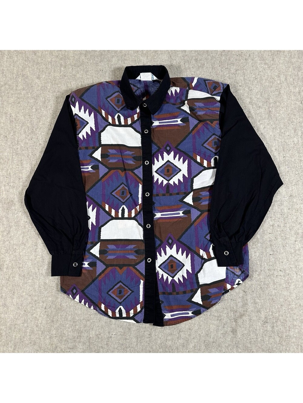 Vintage Roper Women’s Western Shirt XL? Aztec Colorful Shoulder Pads